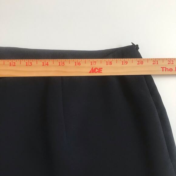 Talbots Heritage Side Zip Straight Wide Leg Dress Pants Size 18 Petite Black NWT - Picture 4 of 11